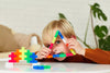 kit plus-plus big 100 pieces couleurs neon recharge jeu construction bebe