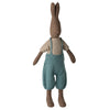 Peluche lapin Maileg taille 3 avec salopette et t-shirt