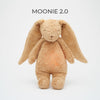 Moonie 2.0 lapin vintage cappuccino – peluche veilleuse bruit blanc pour bébé