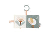 Livre d’activités bébé en tissu velours rose avec fée brodée – jouet sensoriel à suspendre Jollein Lovely Birds