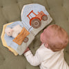 Livre d'activités en tissu, collection Little Farm, marque Little Dutch.