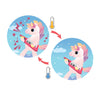 Livre de bain Magic Unicorns Tiger Tribe – livre bébé licornes avec taches magiques qui disparaissent dans l’eau