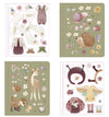 Livre à sticker Habille ton personnage Rosa and Friends Fairy Garden Little Dutch.