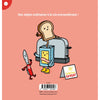 Livre enfant Jacques le Pain de Mie part en vacances Julie Bullier La Poule qui Pond couverture illustrée rose