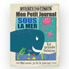 Livre en tissu et papier froissé Sous la mer Crinkly.