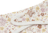 Lot de 2 bavoirs bandanas Jollein motif Flower Fairies – bavoirs bébé en coton doux et absorbant