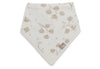Lot de 2 bavoirs bandanas en coton Jollein motif Leafy Dreams – bavoirs bébé doux et pratiques