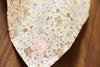 Lot de 2 langes en gaze de coton Flower Fairies Jollein 115 x 115 cm