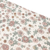 Lot de 3 langes en coton motif fleurs rétro Jollein – Accessoires bébé