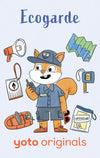 Lot 8 cartes audio Yoto métiers enfants animaux reporter scientifique fermier éducatif dès 5 ans