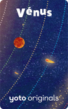 Lot de 9 cartes audio Yoto Le Système Solaire pour enfants – Soleil et planètes Mercure Vénus Terre Mars Jupiter Saturne Uranus Neptune