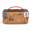 Lunch bag enfant isotherme Hello Hossy Mascots Ride marron