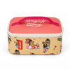 Lunch bag et snack bag Licorne Hello Hossy rose avec motifs licornes fun pour enfants