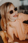 Lunettes de soleil Morzi Kate Hello Hossy pour enfant.