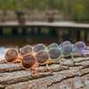 lunettes soleil enfant brun ambré Ki ET LA UV400 bébé protection yeux enfant été