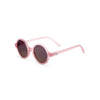 Lunettes de soleil enfant Ki ET LA Woam rose fraise à monture ronde