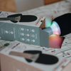 Micro Karaoké bleu rechargeable Kidywolf pour enfant.