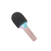 Micro Karaoké rose Kidywolf pour enfant.
