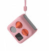 Housse de protection en silicone Mini Adventure Think Pink rose pour conteuses d'histoires Yoto Mini.