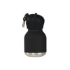 Mini gourde enfant isotherme chat noir 200ml Asobu avec porte-clé