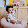 Nid Bag Teddy 2-en-1 Tante Reine Housse coussin d'allaitement et sac de rangement.