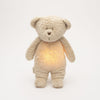 Moonie 2.0 ourson vintage sable – peluche veilleuse bruit blanc pour bébé