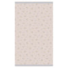 Papier cadeau Maileg fleurs bleu rouleau 10 mètres fond beige motif floral