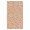 Papier cadeau fleuri Maileg rouleau 10 mètres motif fleurs fond terracotta