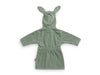Peignoir éponge Ash Green Jollein pour enfant.