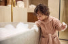 Peignoir éponge Wild Rose Jollein pour enfant.