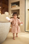 Peignoir éponge Wild Rose Jollein pour enfant.