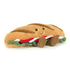 Peluche baguette sandwich Jellycat souriante avec garniture – doudou enfant original