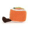 Peluche California Roll Jellycat Amuseables Codhi sushi kawaii enfant décoration chambre