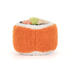 Peluche California Roll Jellycat Amuseables Codhi sushi kawaii enfant décoration chambre