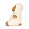 Peluche ours Jellycat Bartholomew en combinaison blanche – doudou bébé doux peluche ours