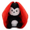 Peluche Transformable Coccinelle Noire & Blanche dans sa Tomate - Les Déglingos 🎁 | Découvrez cette peluche 3 en 1 originale : une tomate en peluche zippée qui cache une adorable coccinelle noire et blanche toute douce, pouvant se déplier en coussin moelleux. Un compagnon parfait pour les enfants, idéal pour jouer, voyager et se réconforter avec douceur.
