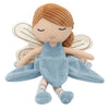 Poupée fée en peluche douce bleu ciel avec ailes brodées – Fairy Amy Jollein