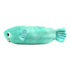 Peluche réversible Bubblet le poisson Flipetz Les Déglingos transformable en cosse de petits pois verte