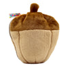 Peluche réversible Noiset l’écureuil Flipetz Les Déglingos transformable en gland tout doux pour enfant