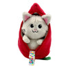 Peluche réversible Spicey le chat piment Flipetz Les Déglingos transformable en coussin rouge pour enfant