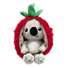 Peluche réversible Tartlet le koala Flipetz Les Déglingos transformable en framboise rouge pour enfant