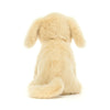 Peluche chien Jellycat chiot beige doux assis – doudou bébé compagnon câlin