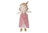 Poupée peluche Lady Lynn Jollein – poupée douce en velours rose pour enfant