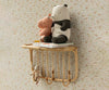 Peluche Safari Friends Hippopotame couleur abricot, small, Maileg