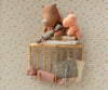 Peluche Safari Friends Rhinocéros couleur chocolat médium Maileg