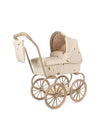 Petit landau pour poupée motif Lemon matelassé crème – Konges Sløjd
