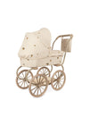 Petit landau pour poupée motif Lemon matelassé crème – Konges Sløjd