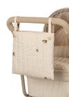 Petit landau pour poupée motif Lemon matelassé crème – Konges Sløjd