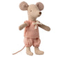 Petite sœur souris Maileg dans sa boîte d’allumettes – jouet poétique et vintage pour enfant