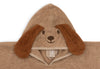 Poncho de bain bébé Jollein Diego Dog en éponge avec capuche et oreilles de chien